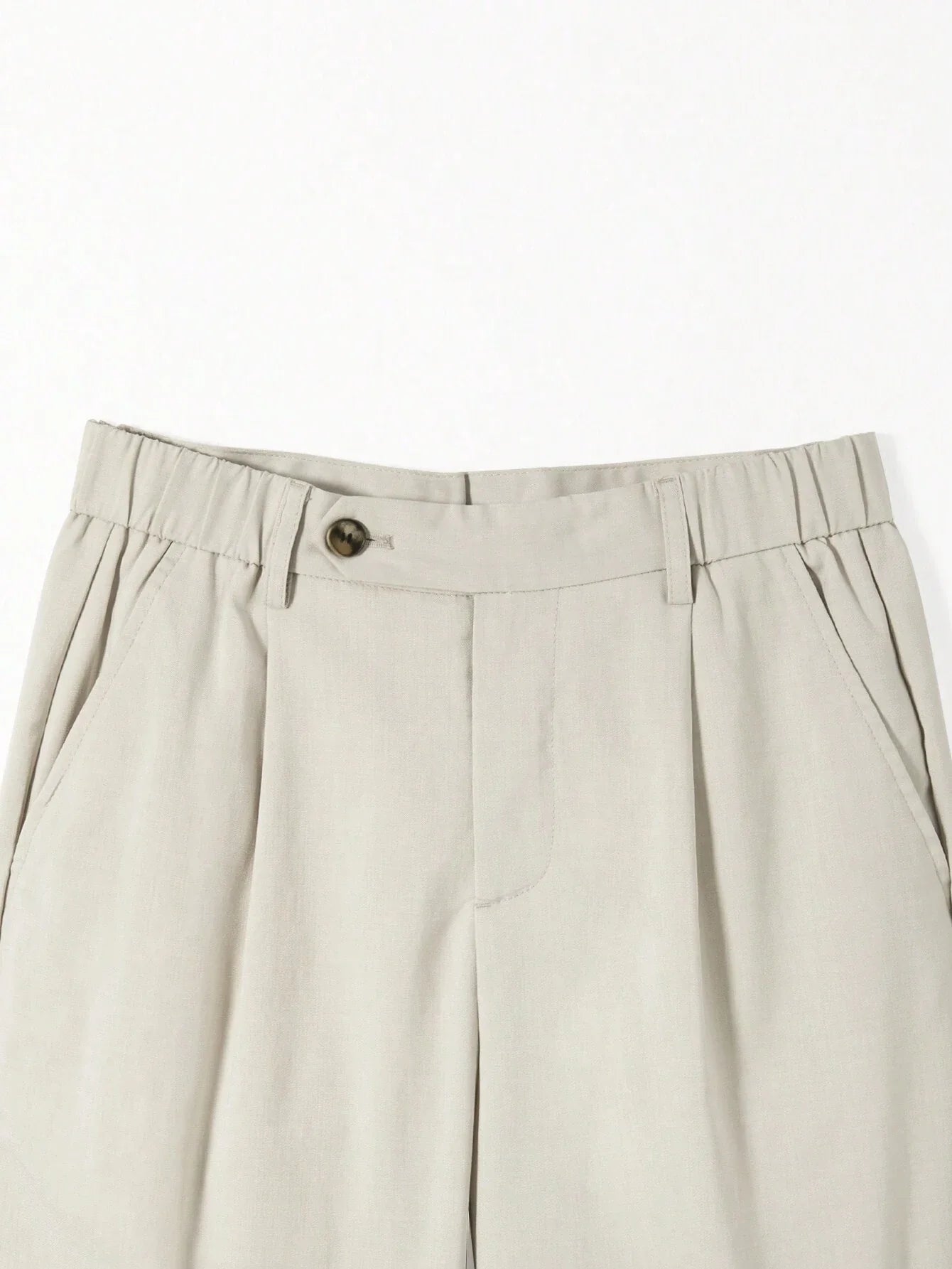EleganceFit™ Casual Trousers Abrikoos