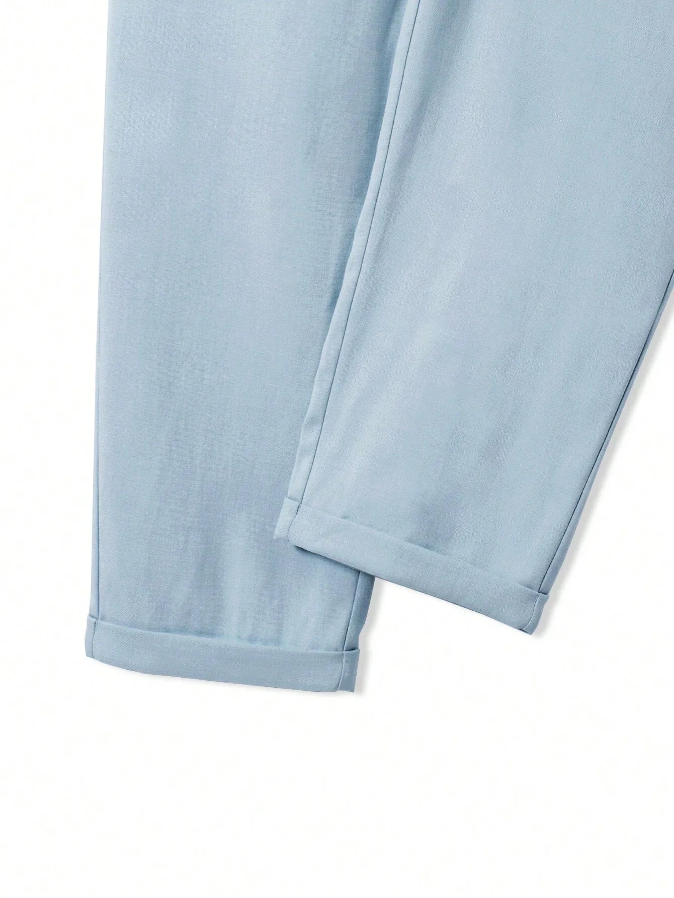 EleganceFit™ Casual Trousers Babyblauw