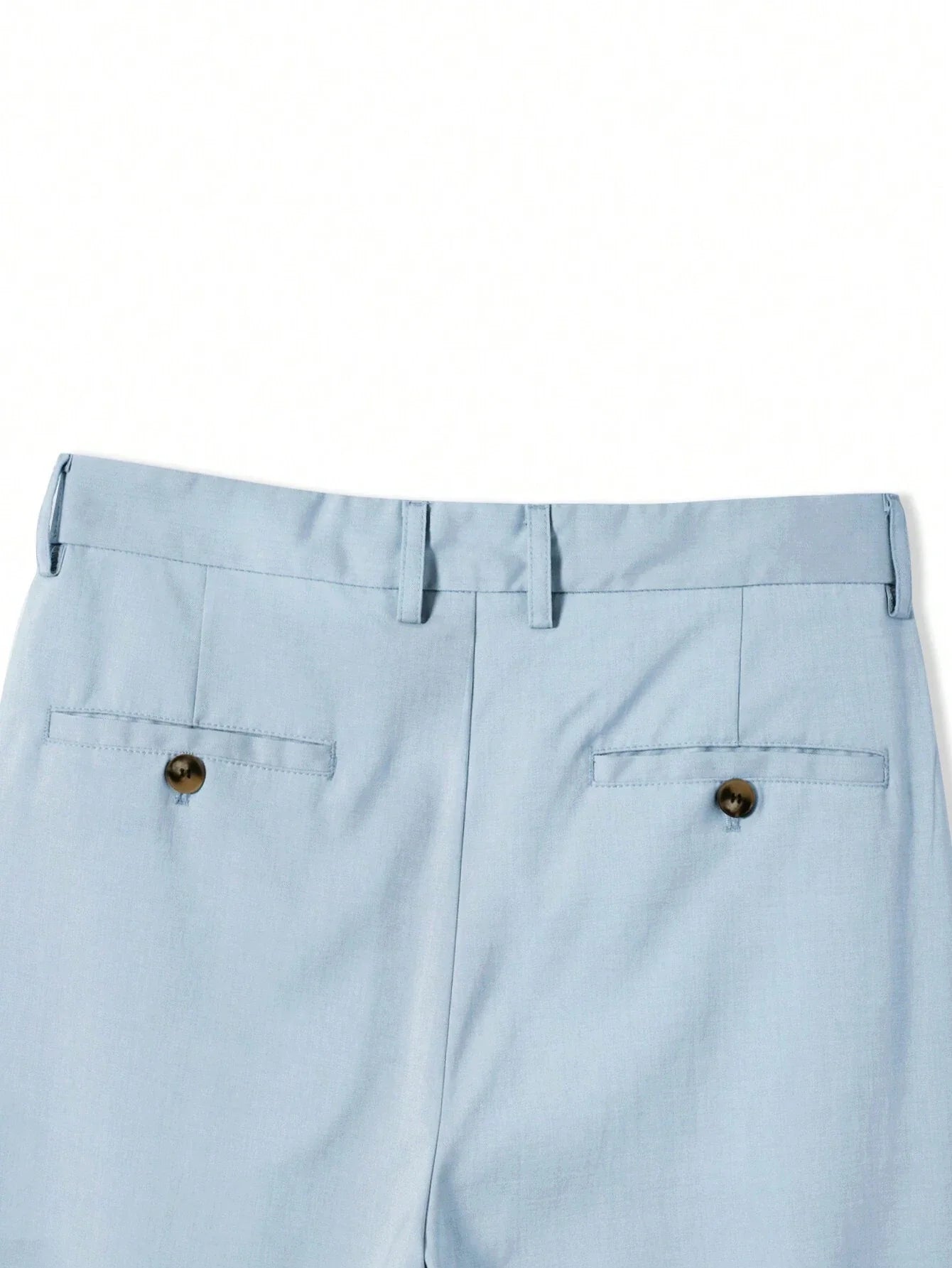 EleganceFit™ Casual Trousers Babyblauw
