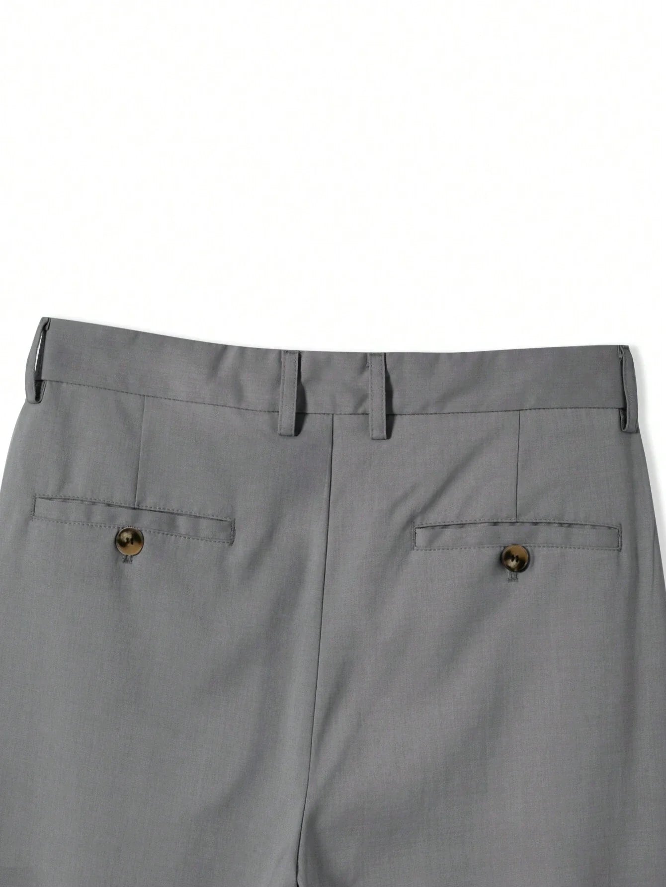 EleganceFit™ Casual Trousers Grijs