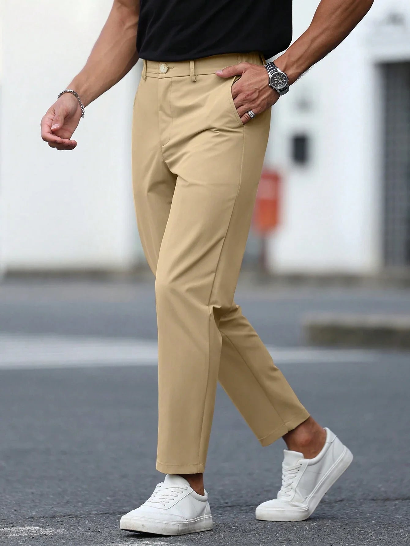 B-Casual Chino Kaki