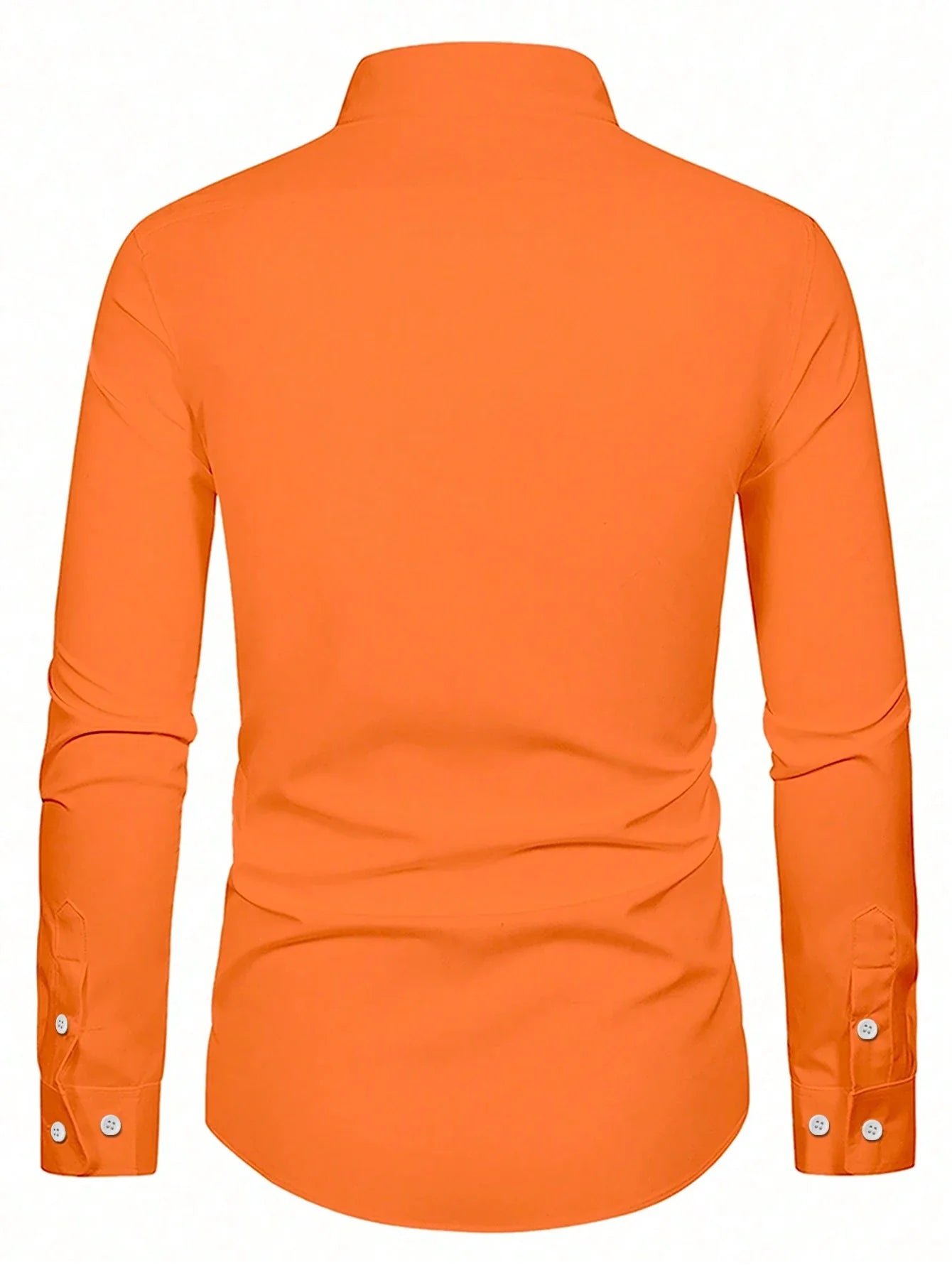 Man-f TM overhemd Oranje
