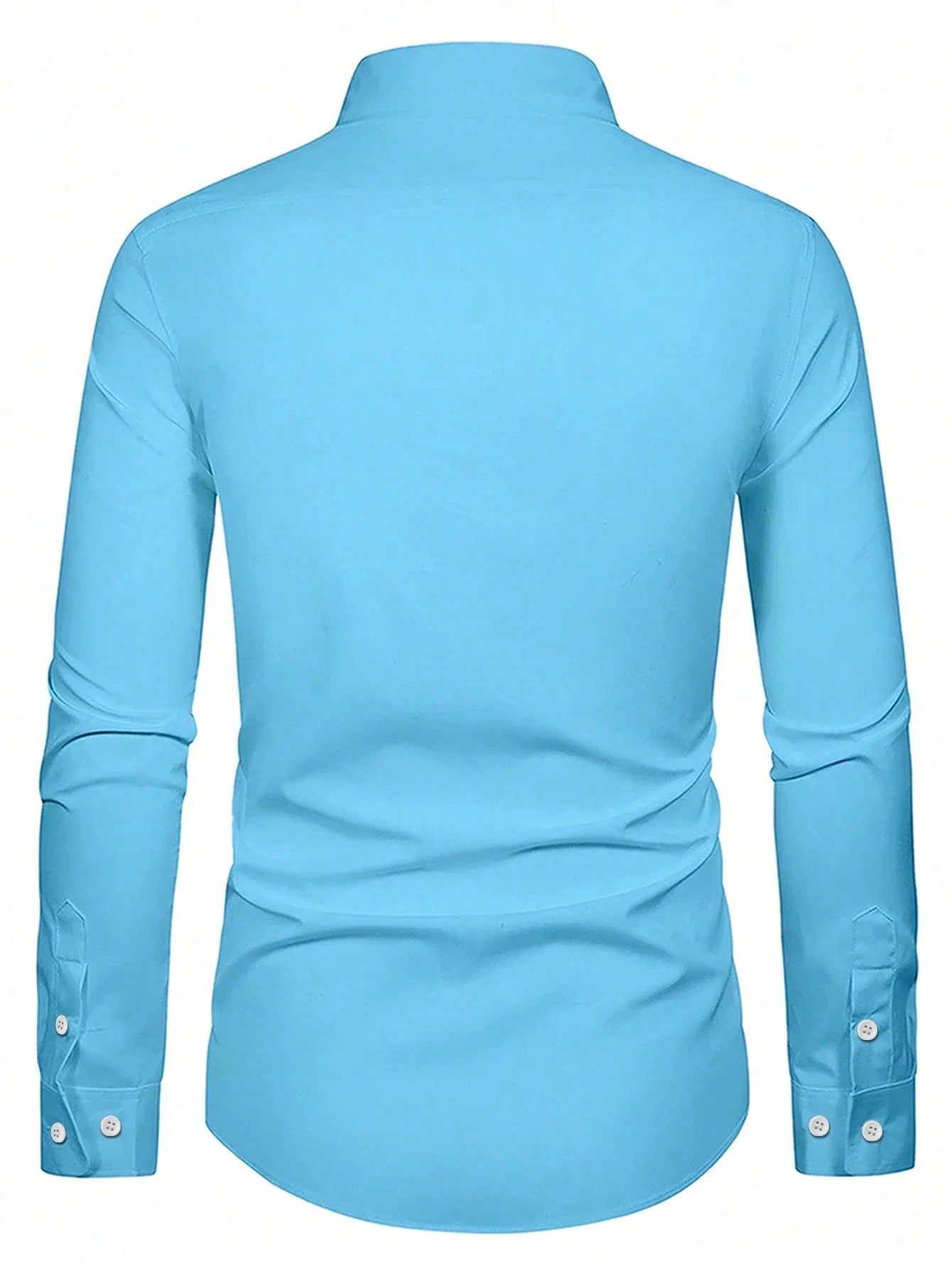 Man-f TM overhemd Blauw