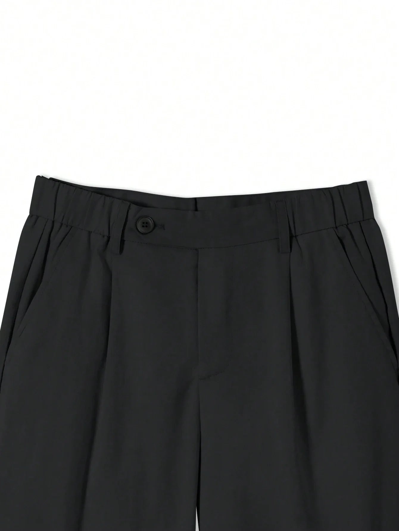 EleganceFit™ Casual Trousers Zwart
