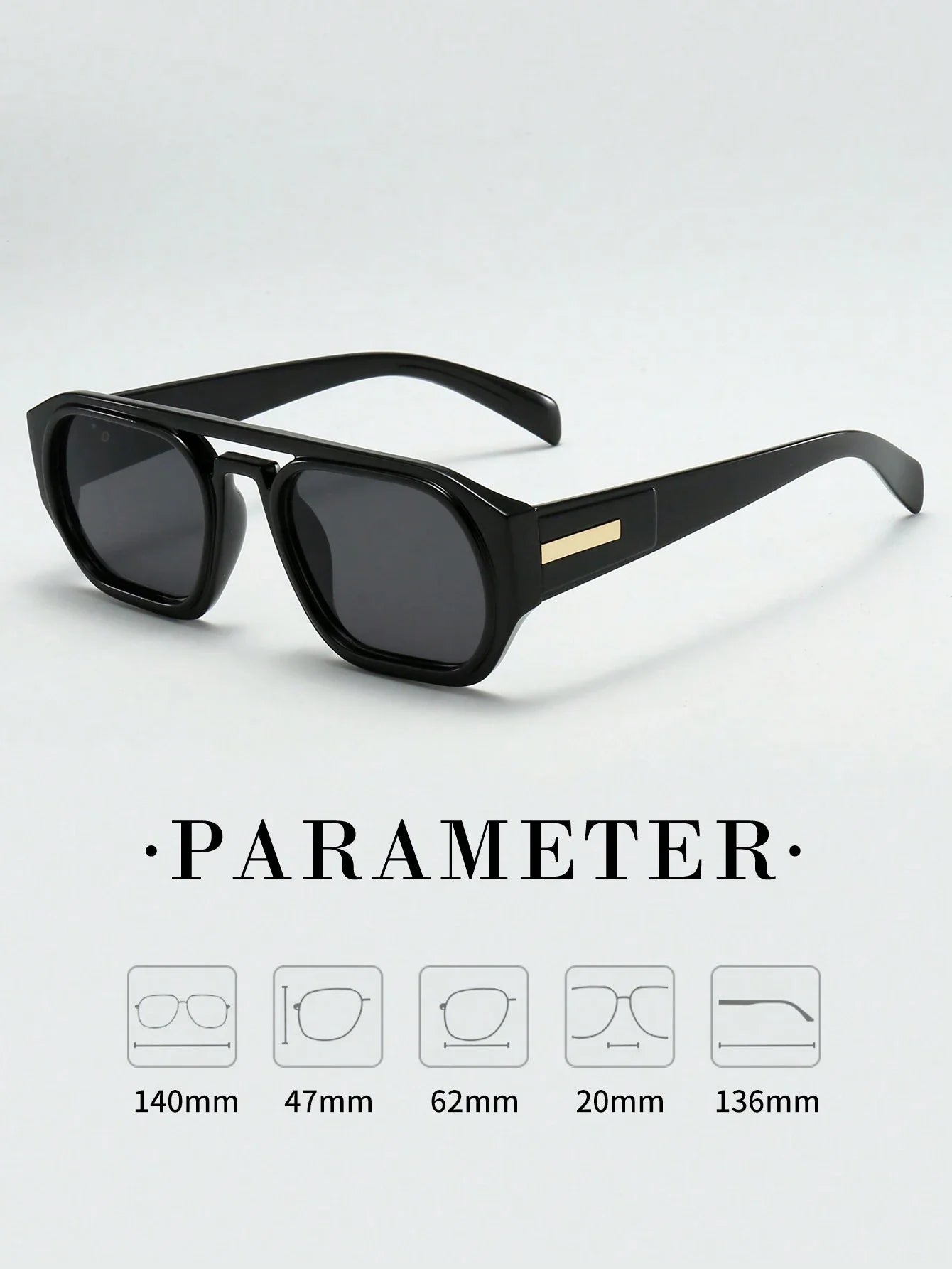 B-Eclipse Shades Zwart