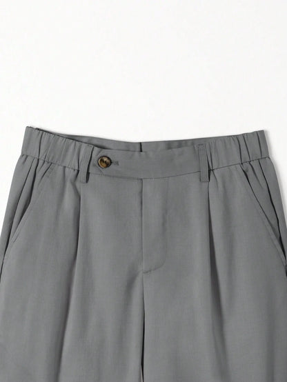 EleganceFit™ Casual Trousers Grijs