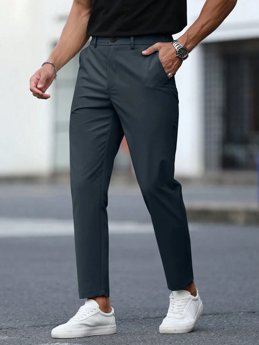 B-Casual Chino Donker Blauw