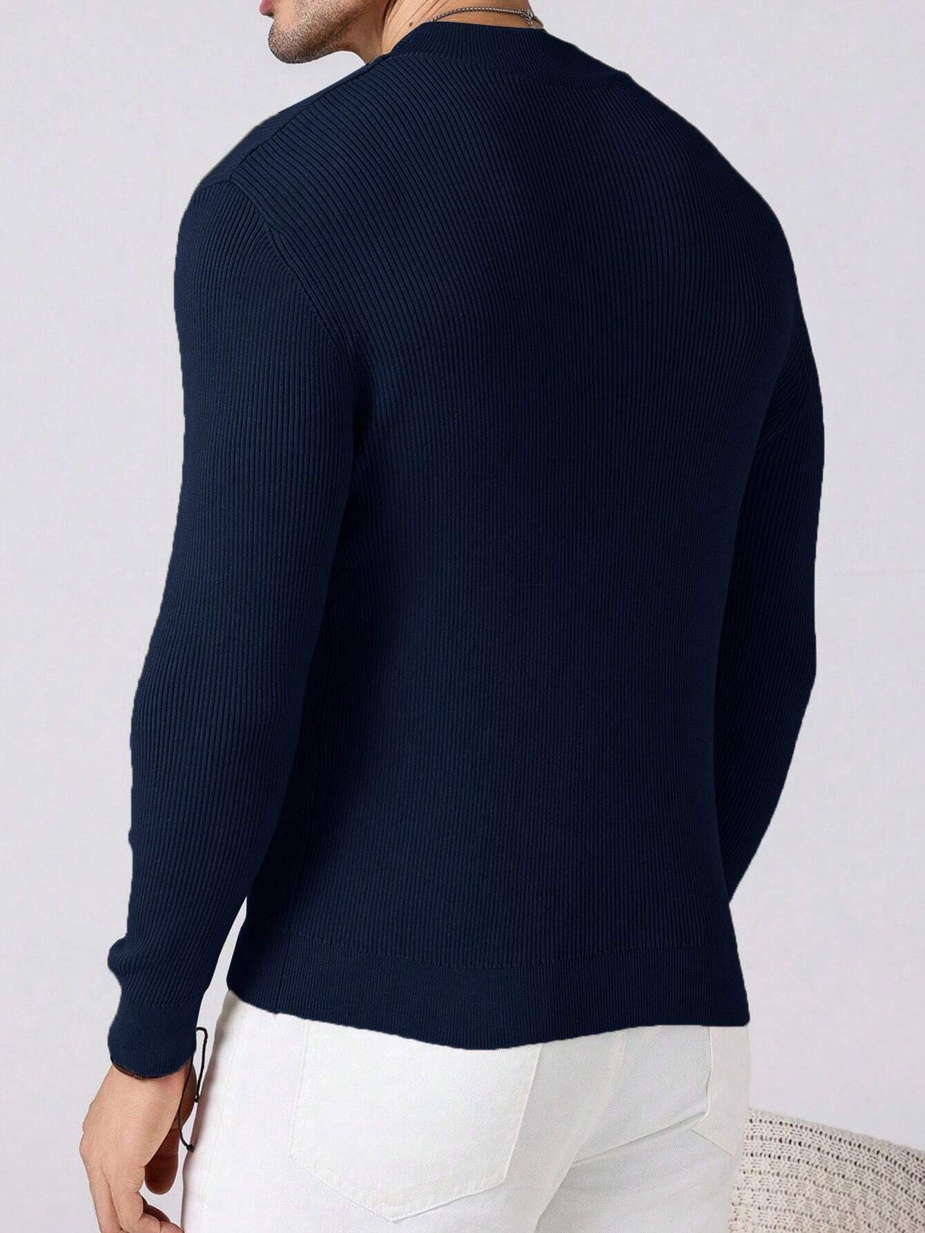 Prestige men Essential Sweater Donkerblauw