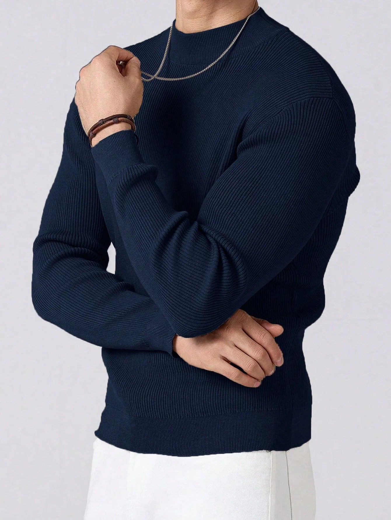 Prestige men Essential Sweater Donkerblauw