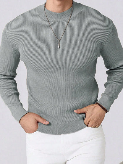 Prestige men Essential Sweater Grijs