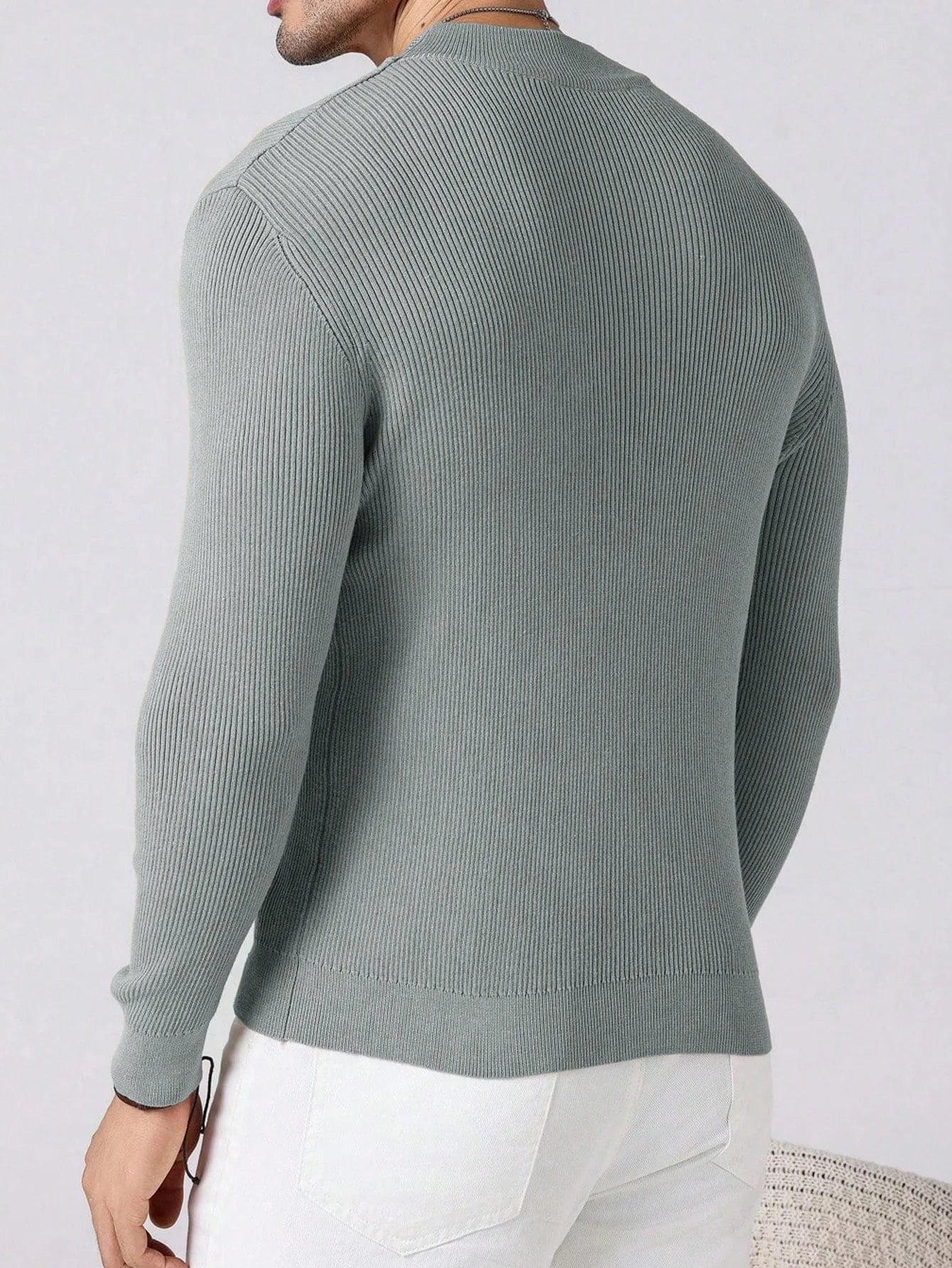 Prestige men Essential Sweater Grijs