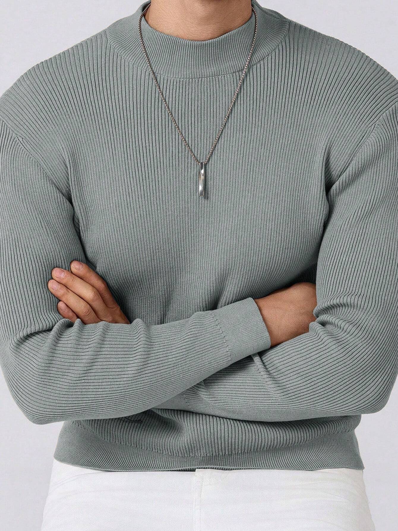 Prestige men Essential Sweater Grijs