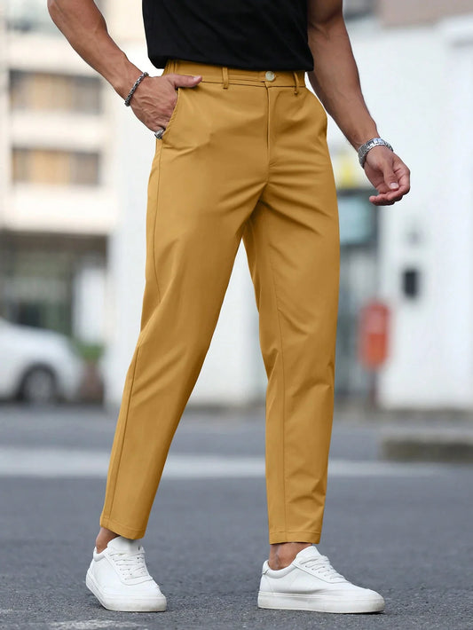 B-Casual Chino Dusk Oranje