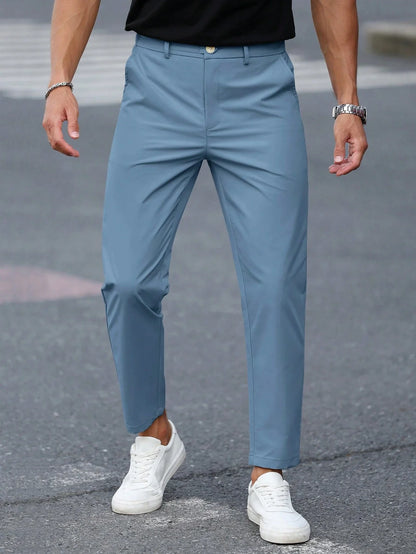 B-Casual Chino Baby Blauw