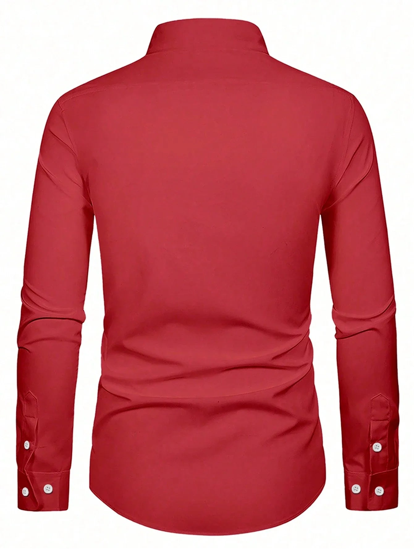 Man-f TM overhemd Rood