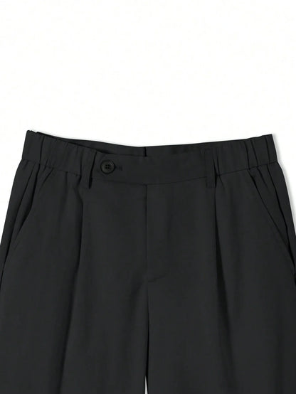 EleganceFit™ Casual Trousers Zwart