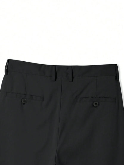 EleganceFit™ Casual Trousers Zwart