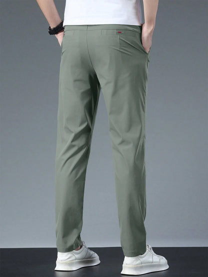 B-Taperedstretch Olijfgroen