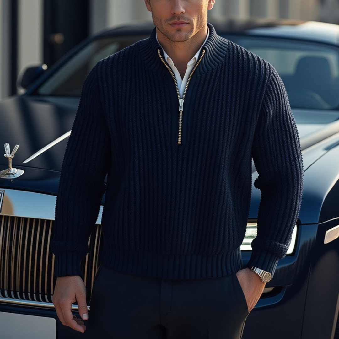 Arctic Luxe Sweater Zwart