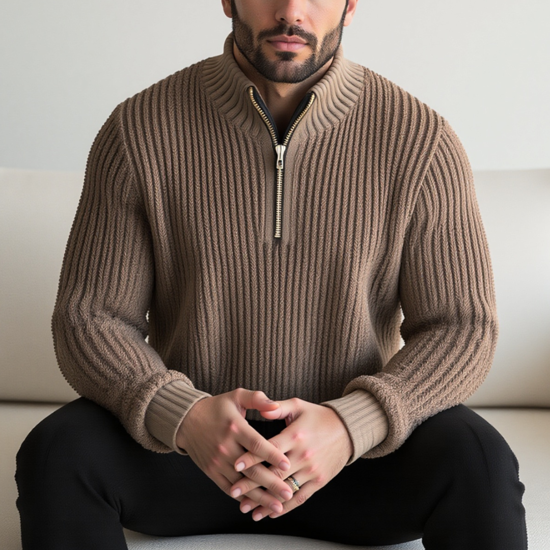 Arctic Luxe Sweater Zwart
