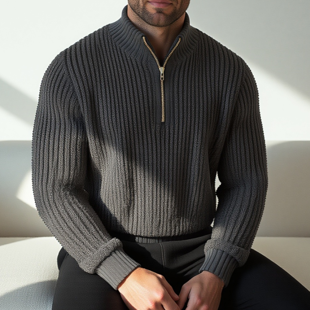 Arctic Luxe Sweater Zwart