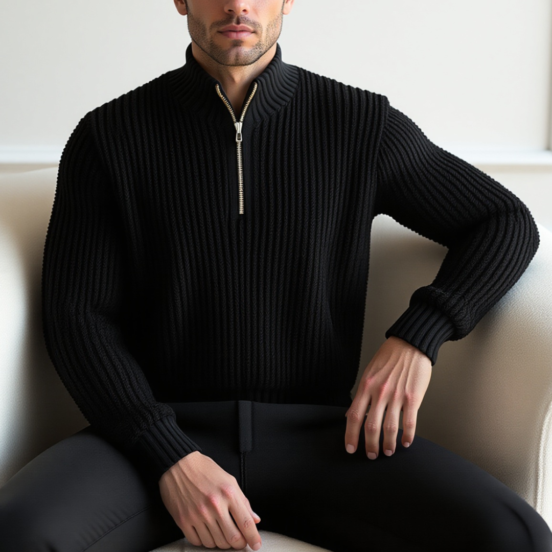 Arctic Luxe Sweater Zwart