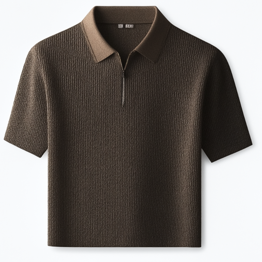 Brennello Knit Polo TM Bruin