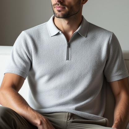 Brennello Knit Polo TM Bruin