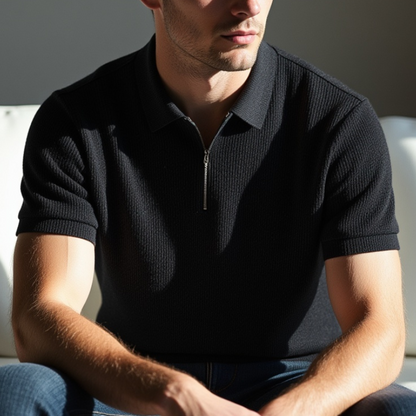 Brennello Knit Polo TM Bruin